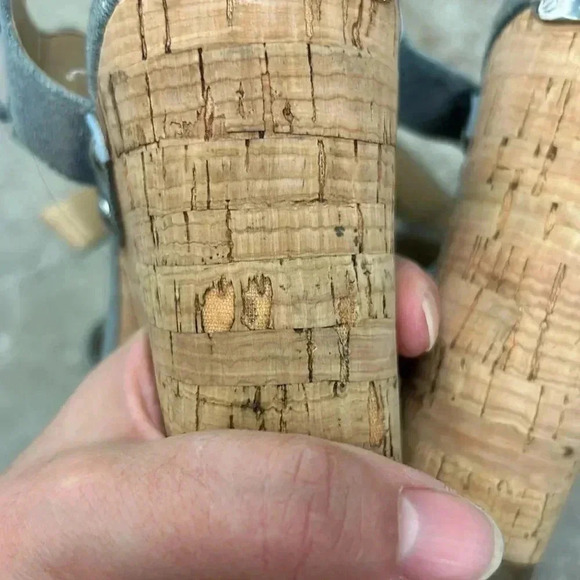 Michael kors denim cork platform sandals - Picture 5 of 7